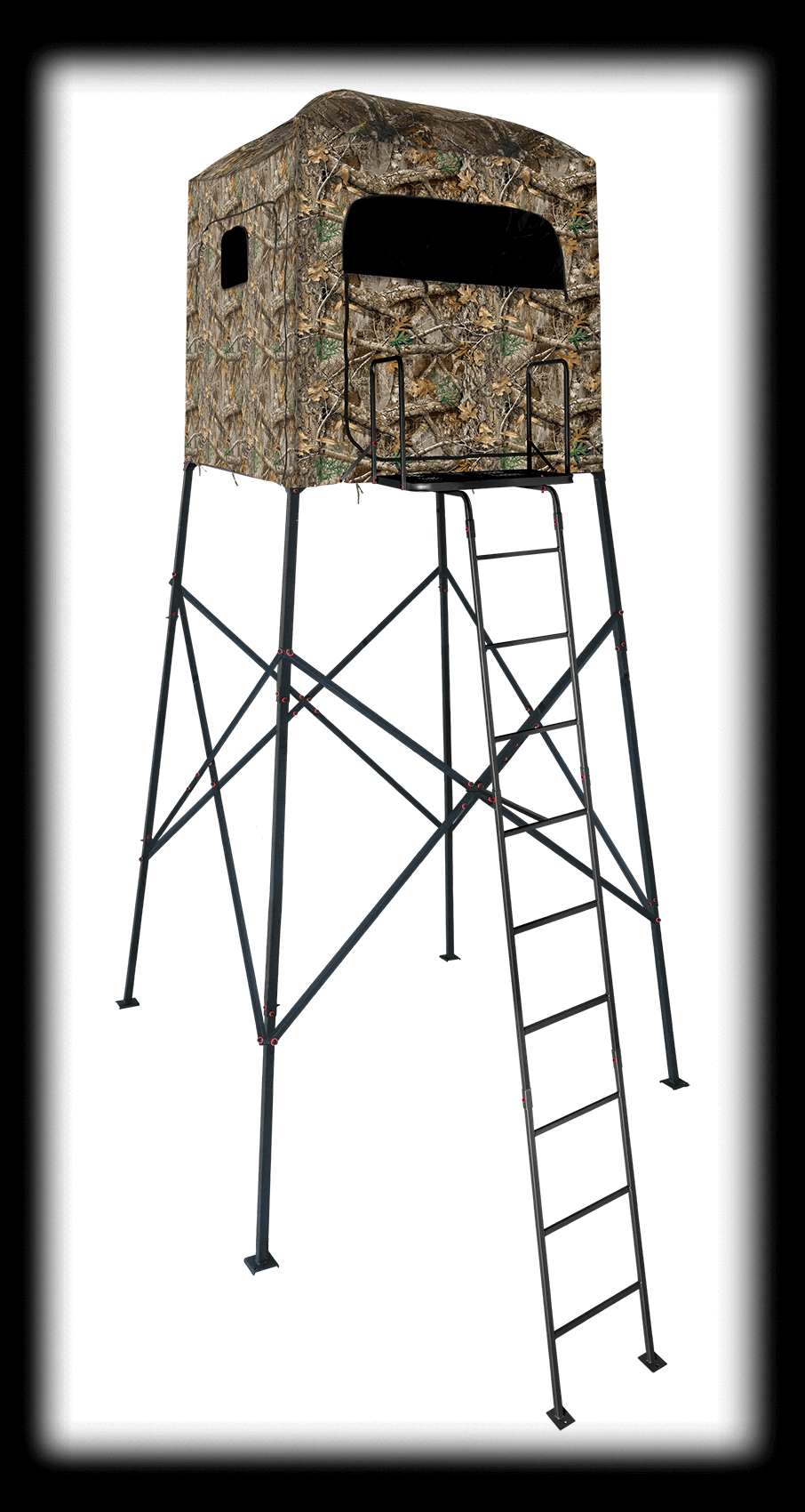 The Garrison 12’ Quad Pod with Enclosure Primal Outdoors